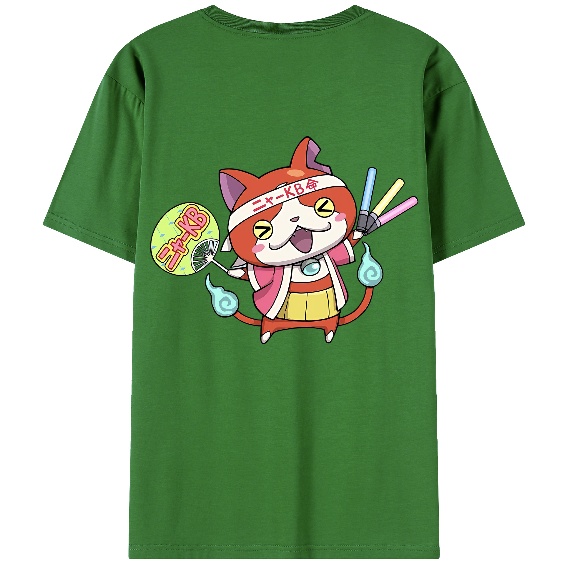 （画像用） 妖怪ウォッチ Yo-kai Watch レディース半袖Tシャツ(バックプリント)